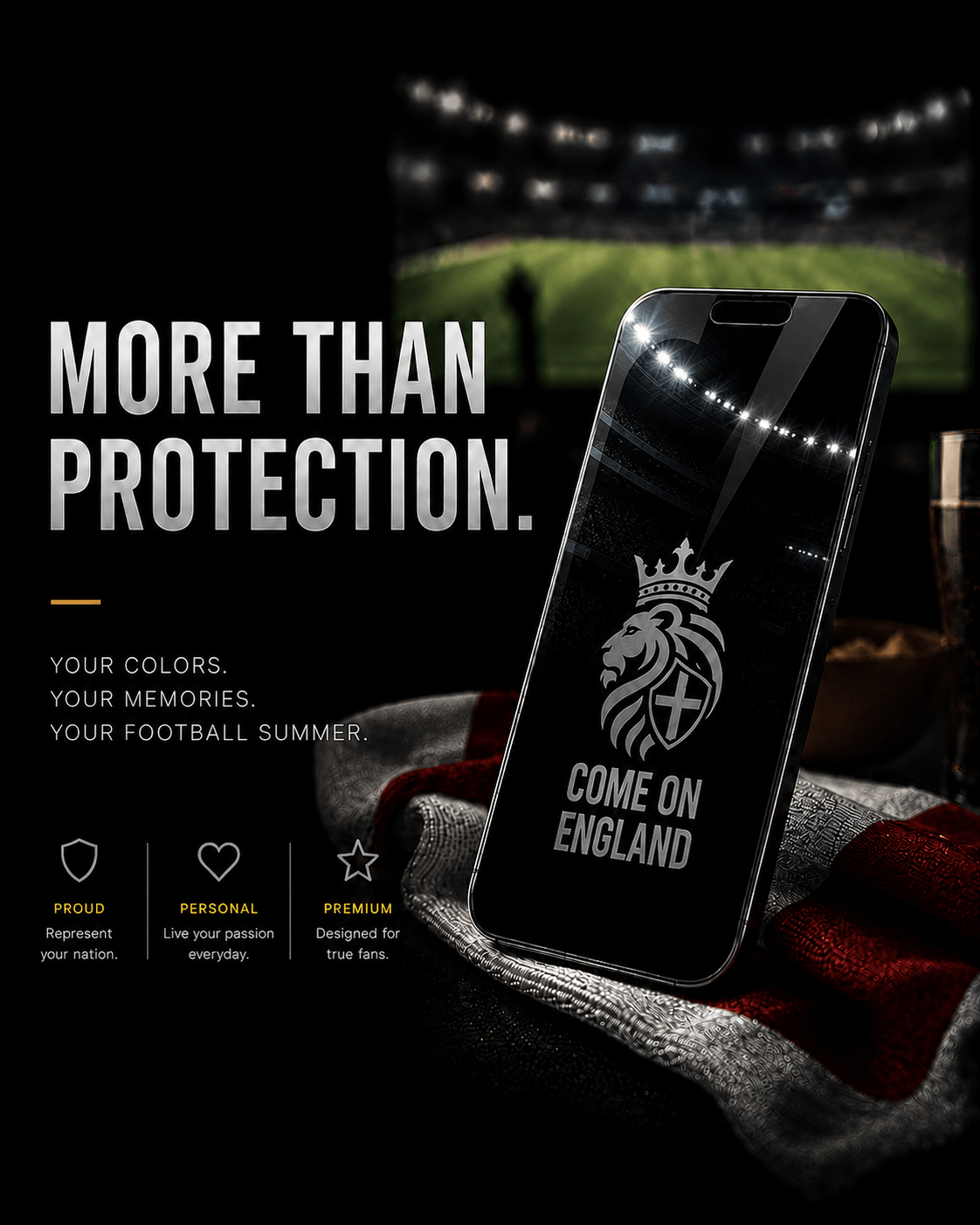 Verre de protection - Tigre