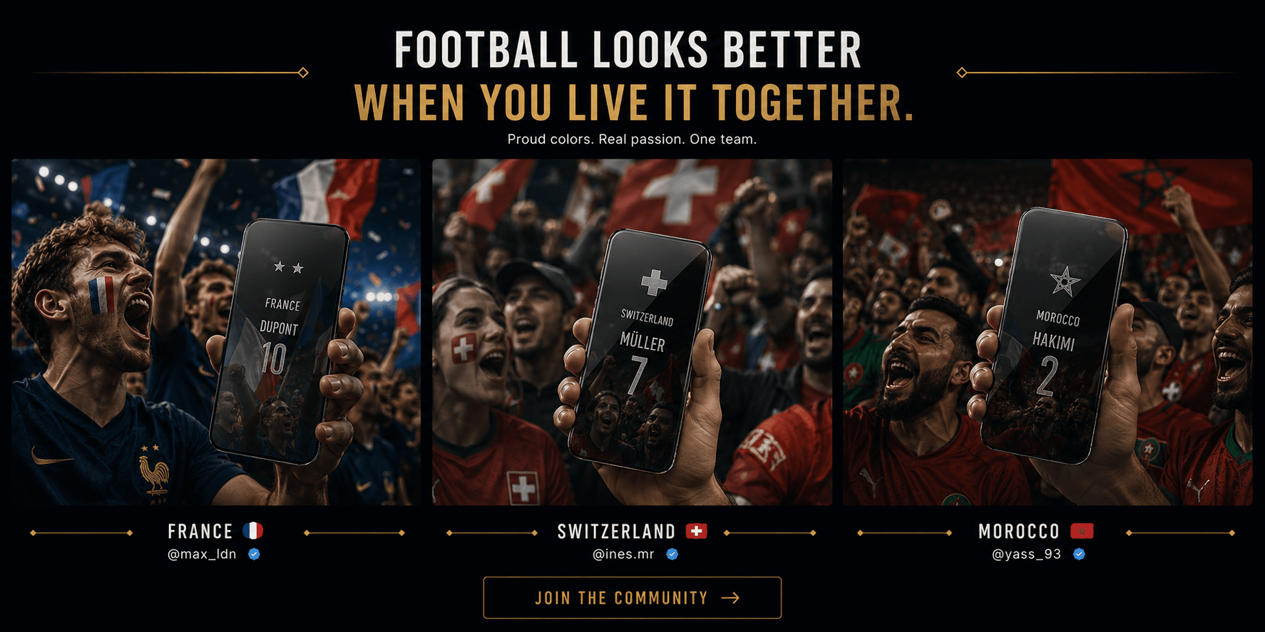 Football Looks Better Together