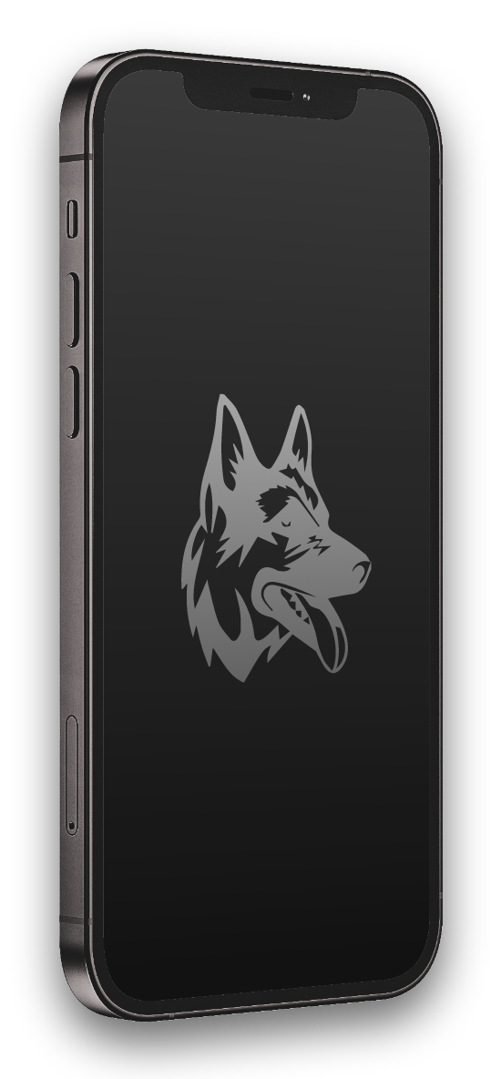 Custom screen protector - Tempered Glass - Dog – falcon-shield